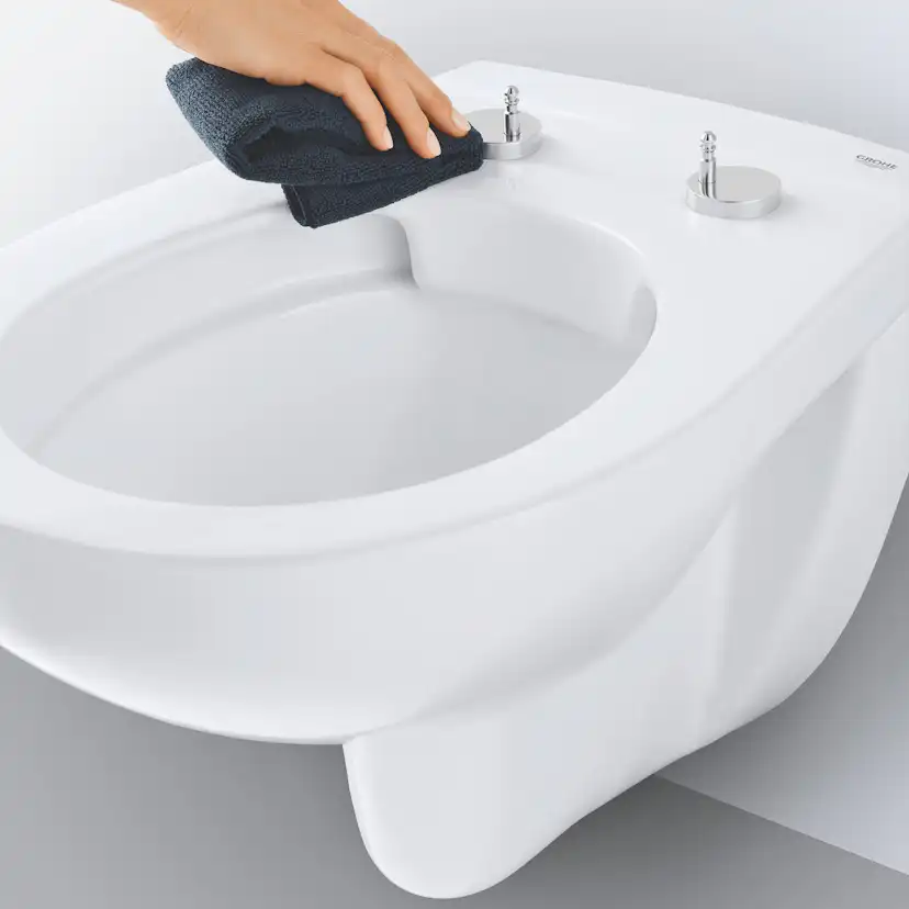 Vägghängd Toalettstol Grohe Bau Ceramic 39427 Komplett
