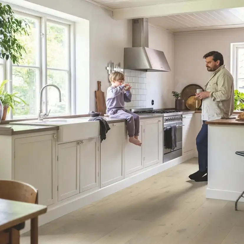 Parkettgolv Pergo Svalbard Ice White Ek 1-Stav