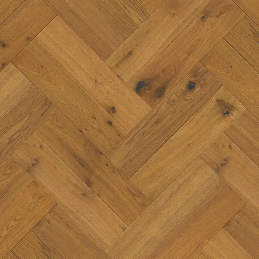 Parkettgolv Pergo Saltholm Brown Herringbone Ek Fiskben