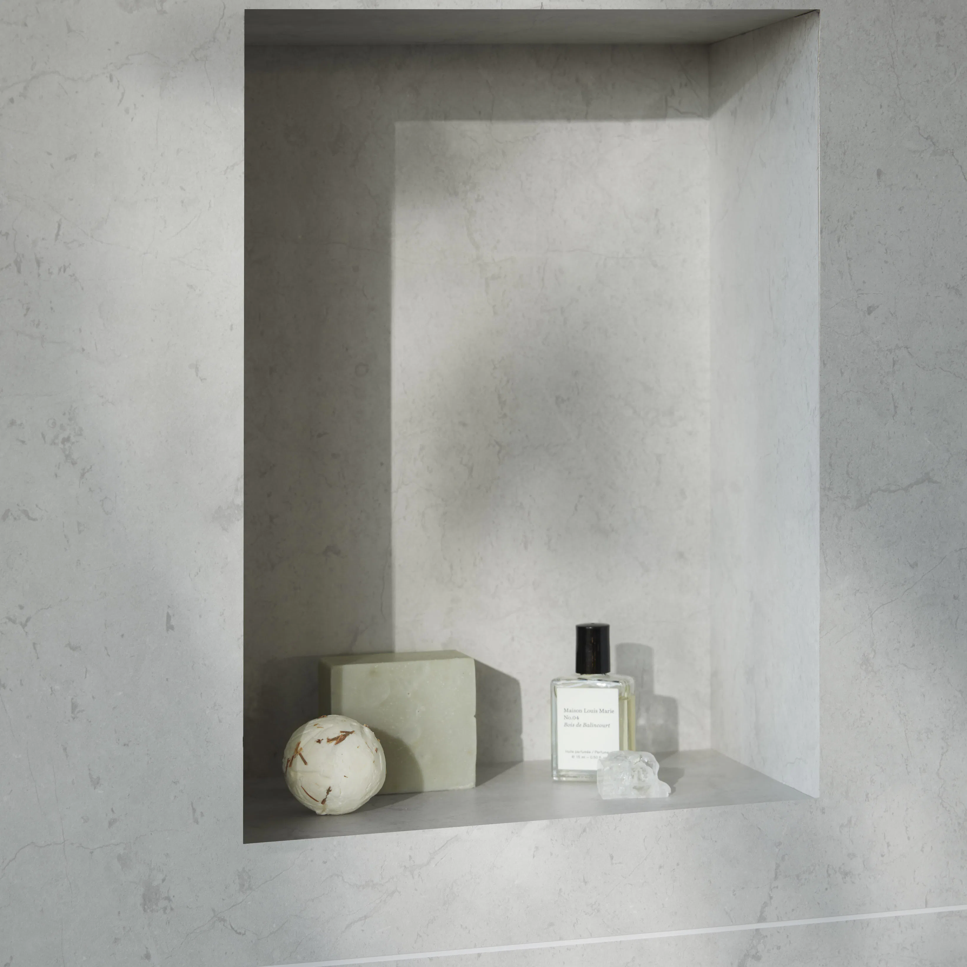 Våtrumsskiva BerryAlloc Wall & Water Santori Marmor 60x240