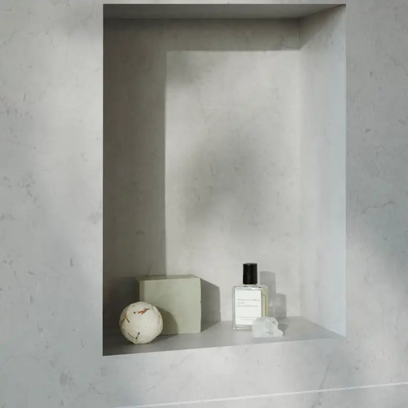 Våtrumsskiva BerryAlloc Wall & Water Santori Marmor 60x240