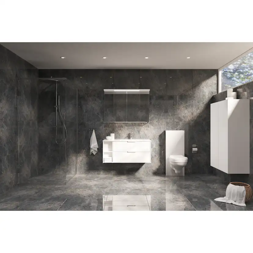 WC-Fixtur Svedbergs Glasbox 120 mm