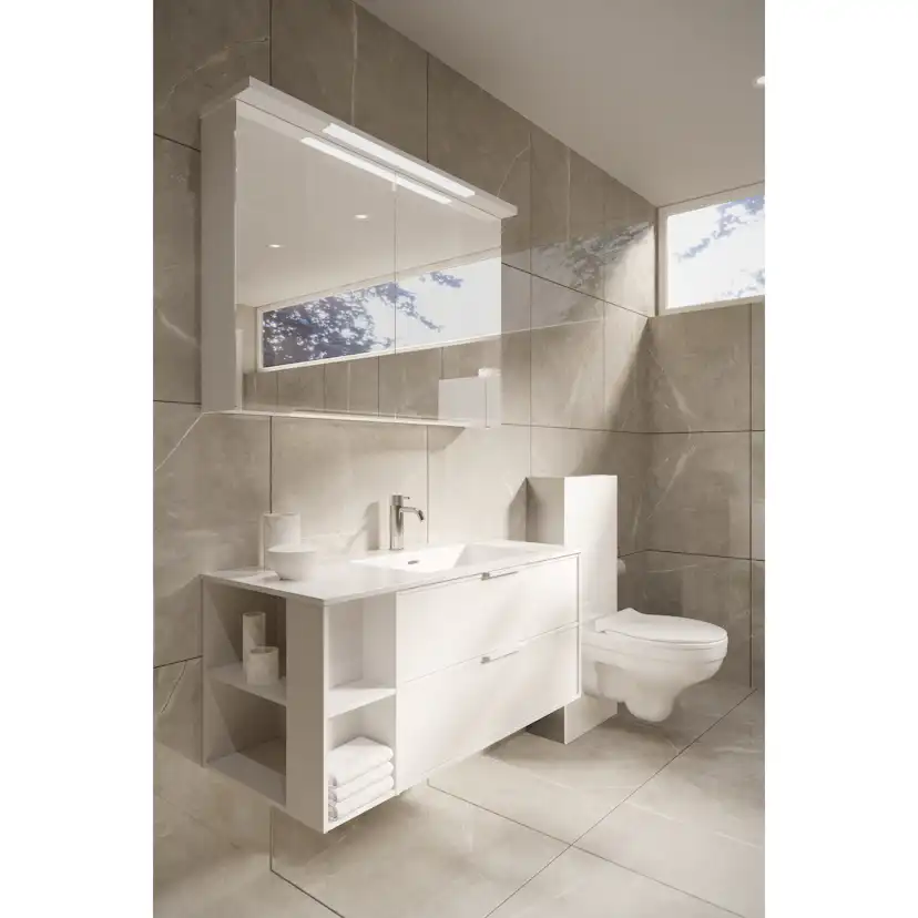 WC-Fixtur Svedbergs Glasbox 120 mm