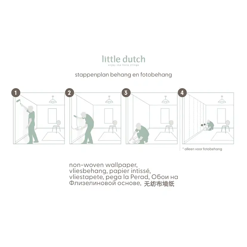 Tapet Little Dutch Fairy Blossom