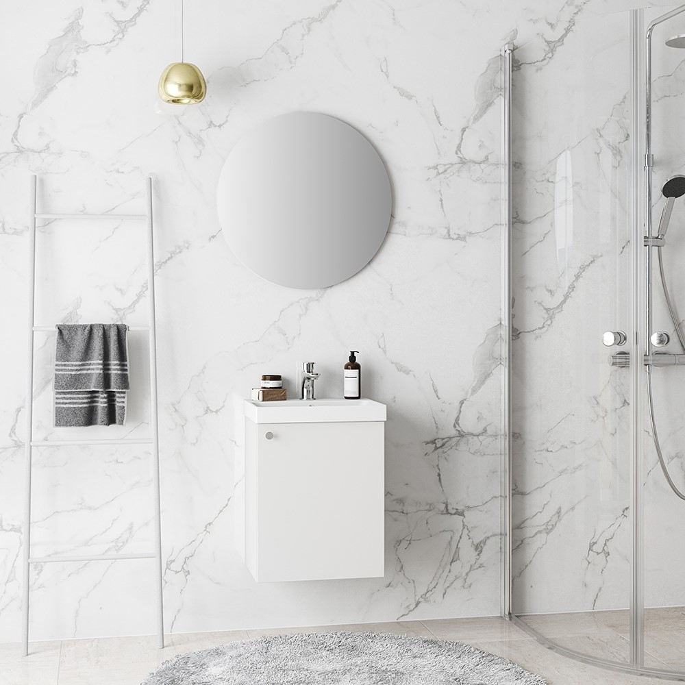 Tvättställsskåp Westerbergs Hed 420 Vit