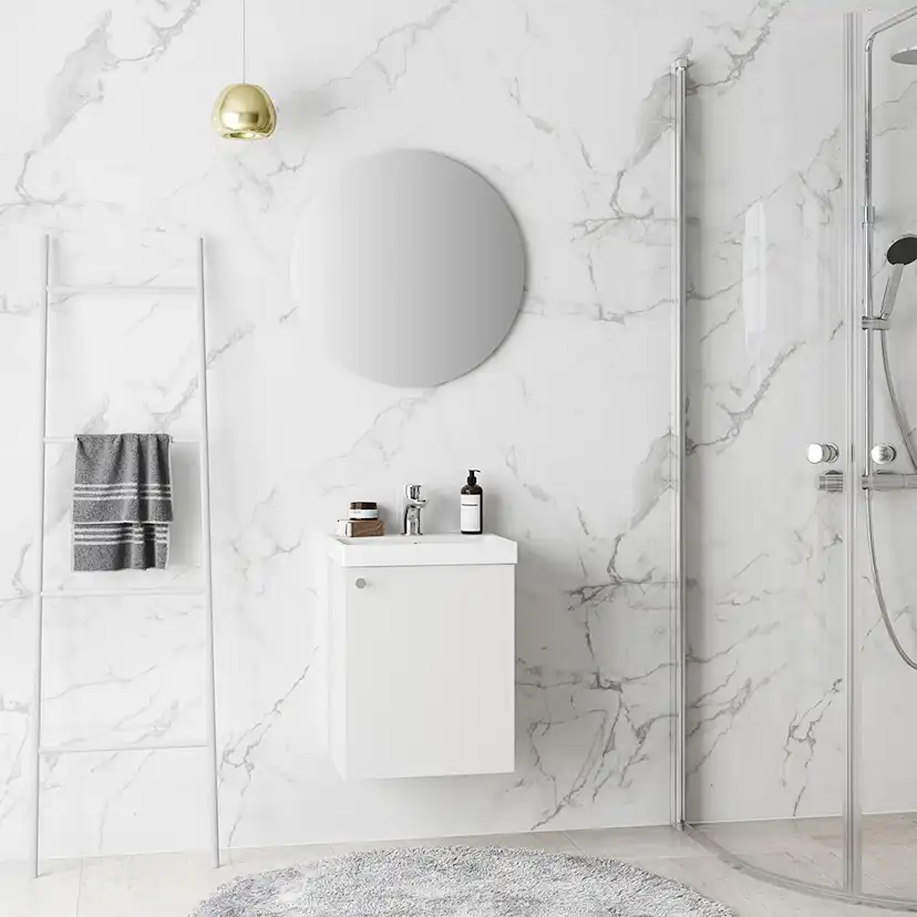 Tvättställsskåp Westerbergs Hed 420 Vit