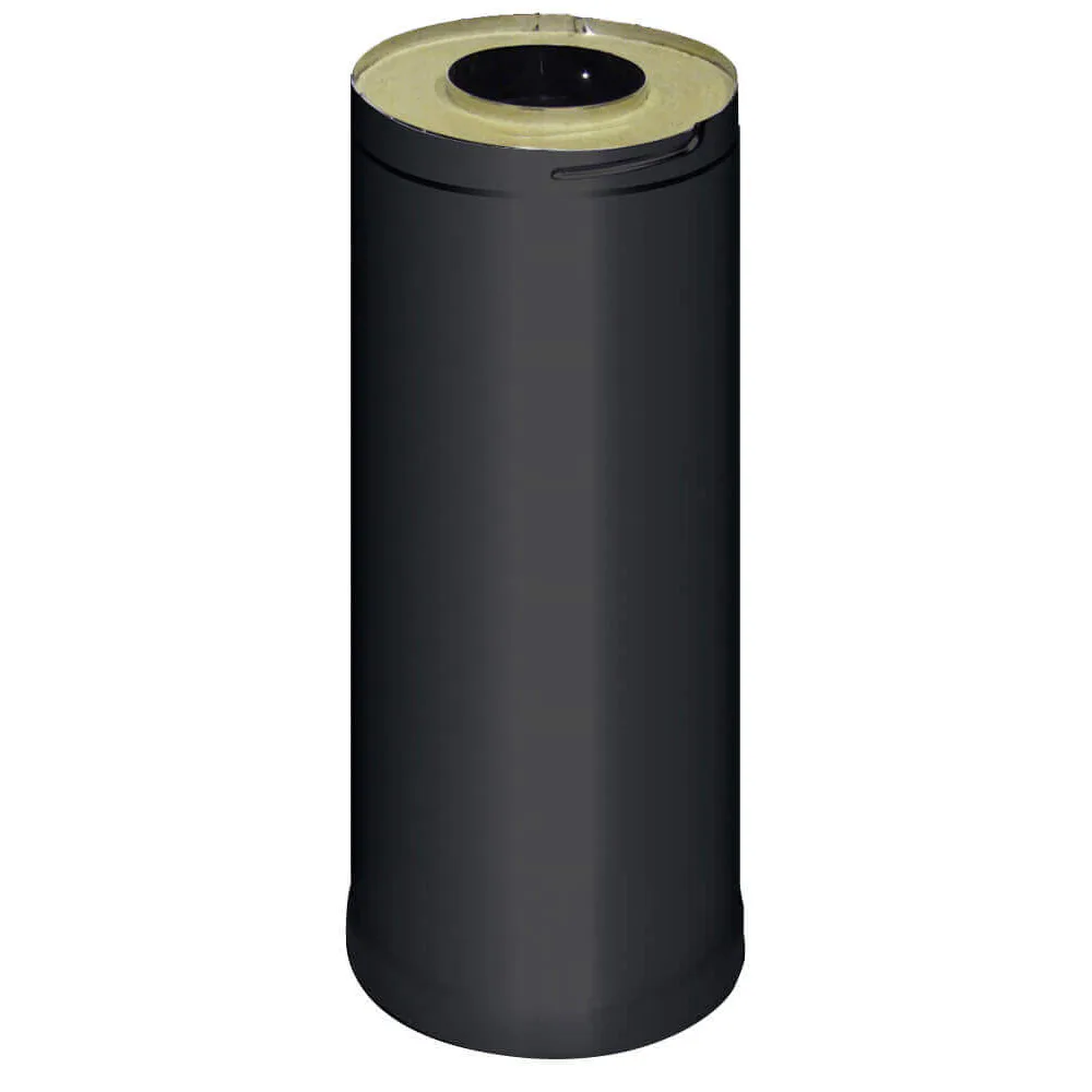 Förlängning Harvia Svart 500 mm för Stålskorsten