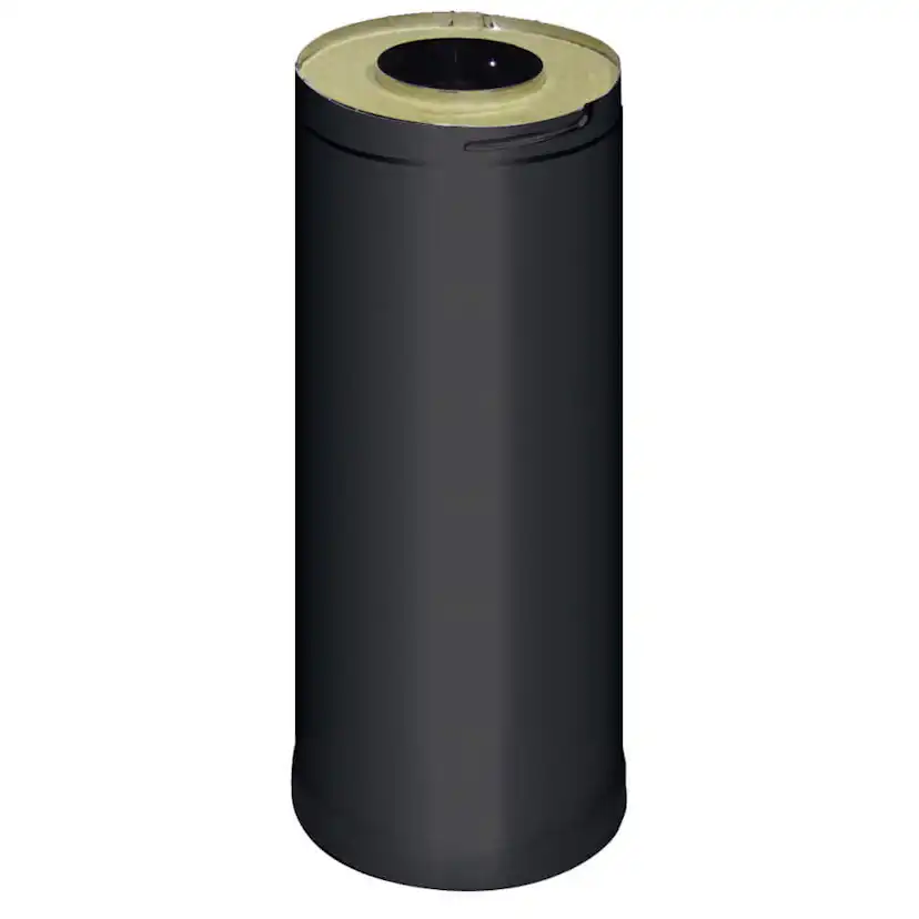 Förlängning Harvia Svart 500 mm för Stålskorsten