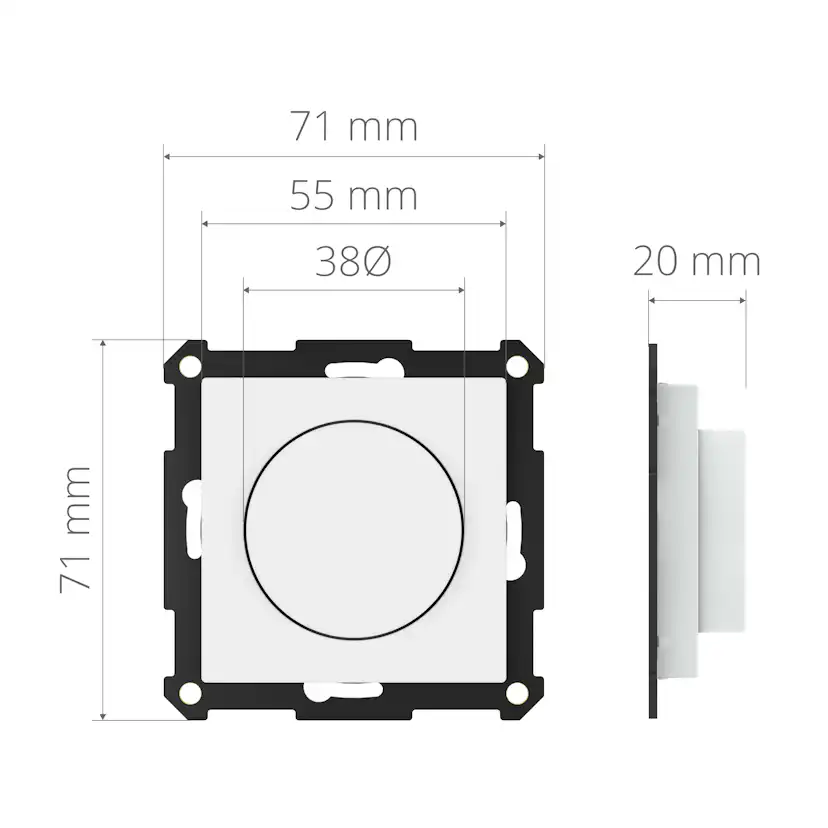 Trådlös Vrid Plejd WRT-01-SW