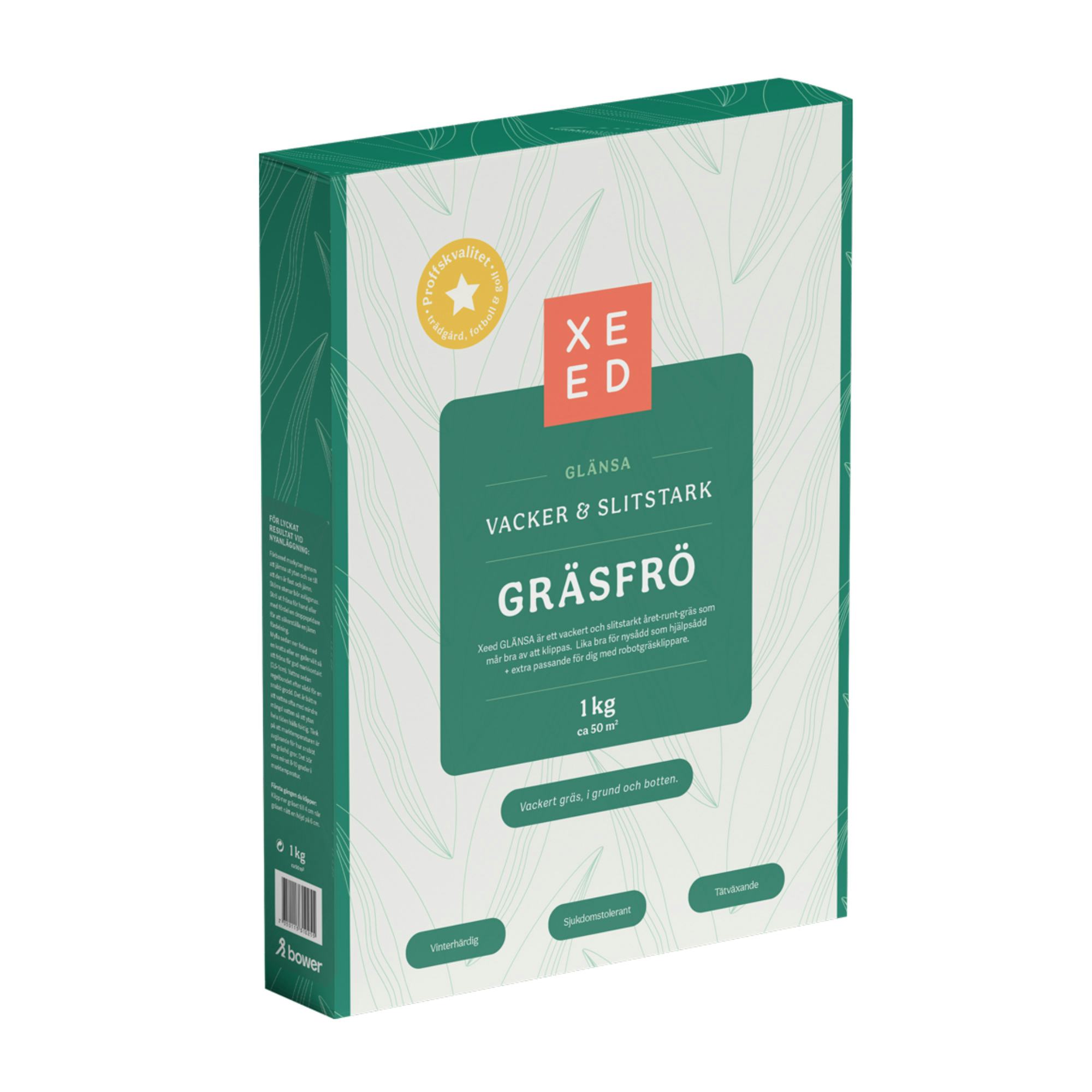 Gräsfrö Xeed Glänsa 1 kg
