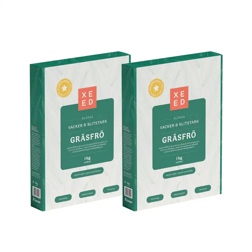 Gräsfrö Xeed Glänsa Paketerbjudande 2 kg