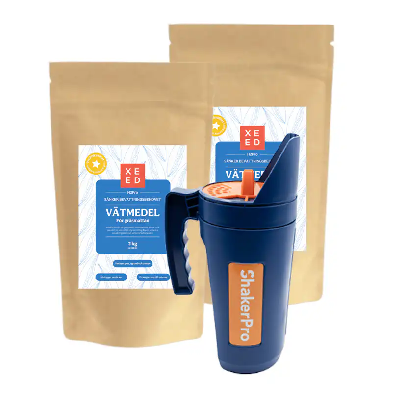 Vätmedel Xeed Paketerbjudande 4 kg + Shaker Pro
