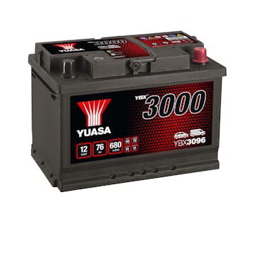 Startbatteri Yuasa 3000 76Ah 680A