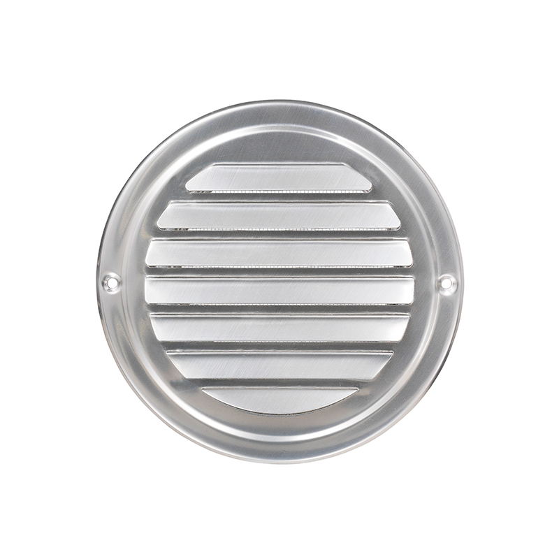 Ytterväggsgaller Klimatfabriken Rostfri Ø100