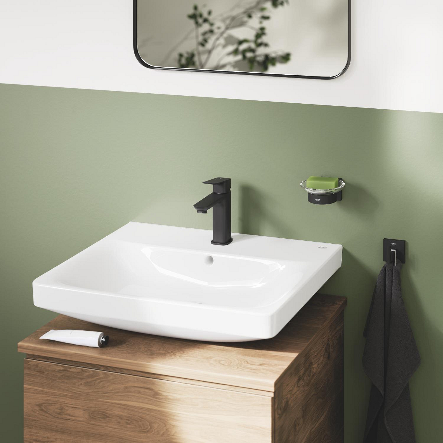 Tvättställsblandare Grohe Dice M med Lyftventil